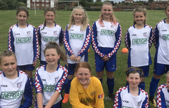 Girls Football Team Smashes It with Energas Kit Sponsorship Deal