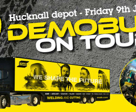 Save the date - ESAB Demo bus is coming Friday 9th June to your local Hucknall depot