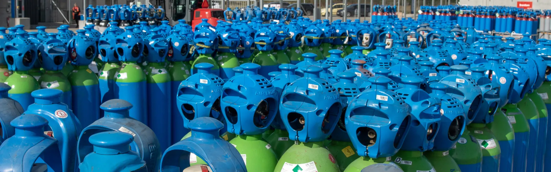 Gasflaskor med Exeltop-2.