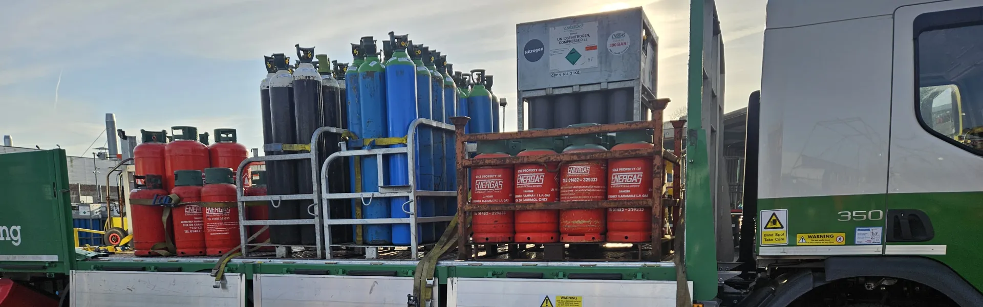 Energas delivery truck