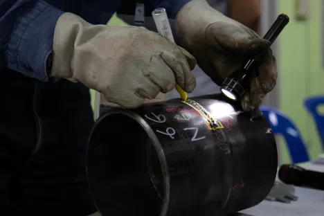 NDT testing