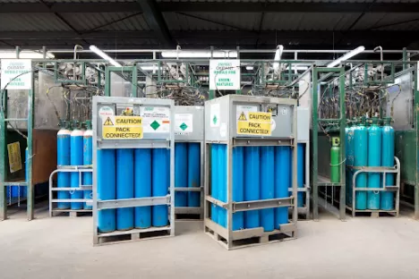 Energas cylinder banks