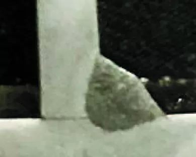 MIGWELD 25 weld nugget