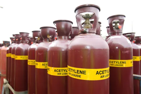 Energas Acetylene Gas Cylinders and Bottles