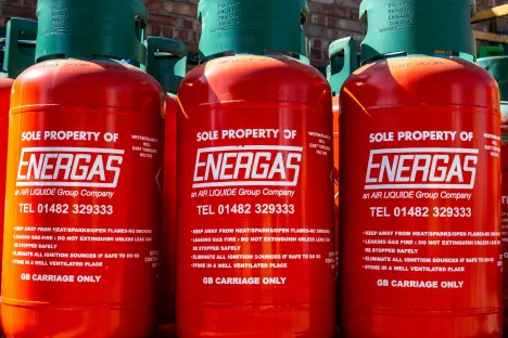 Propane Gas bottles