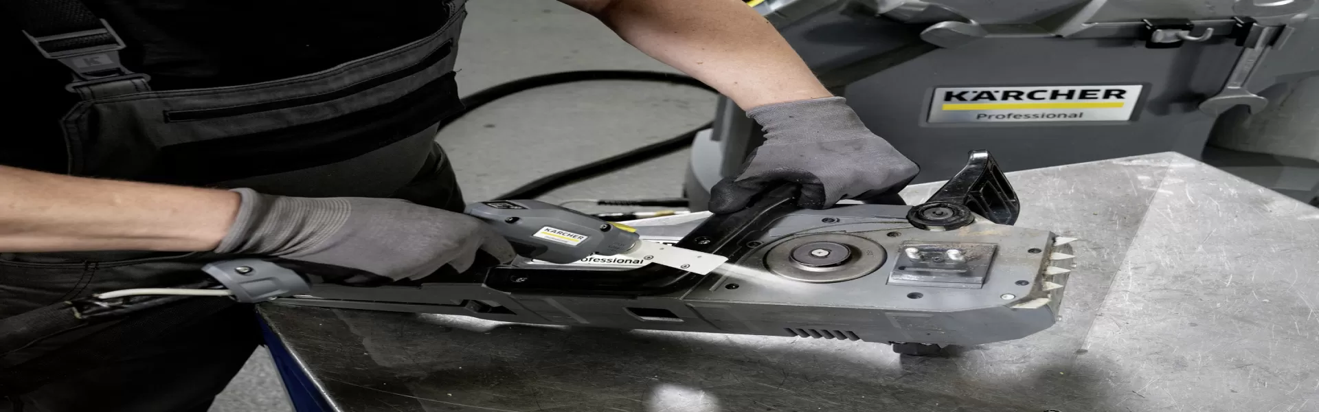 Karcher dry ice cleaning