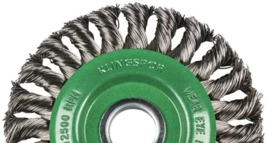 Rotary wire brushes