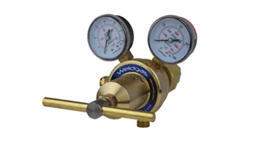 High pressure oxygen gas regulators